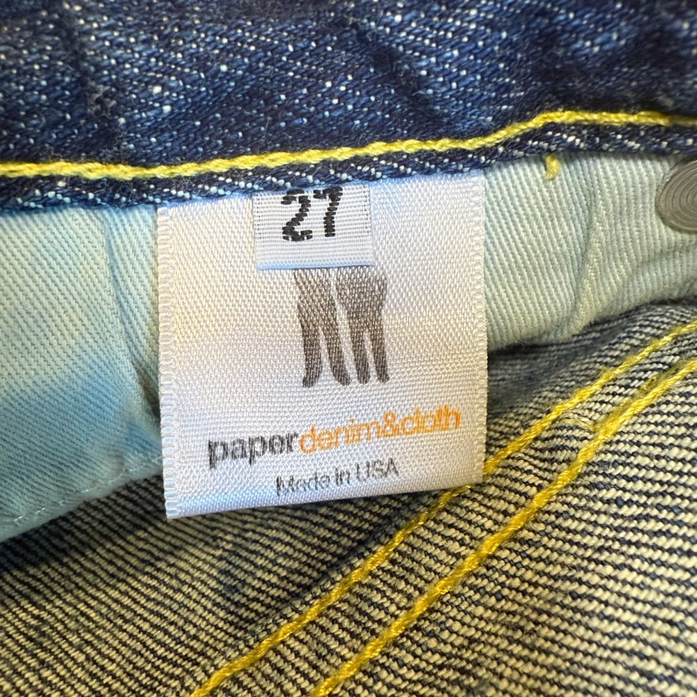Paper Denim & Cloth Low Rise Flare Jeans Size 27 - Picture 4 of 4